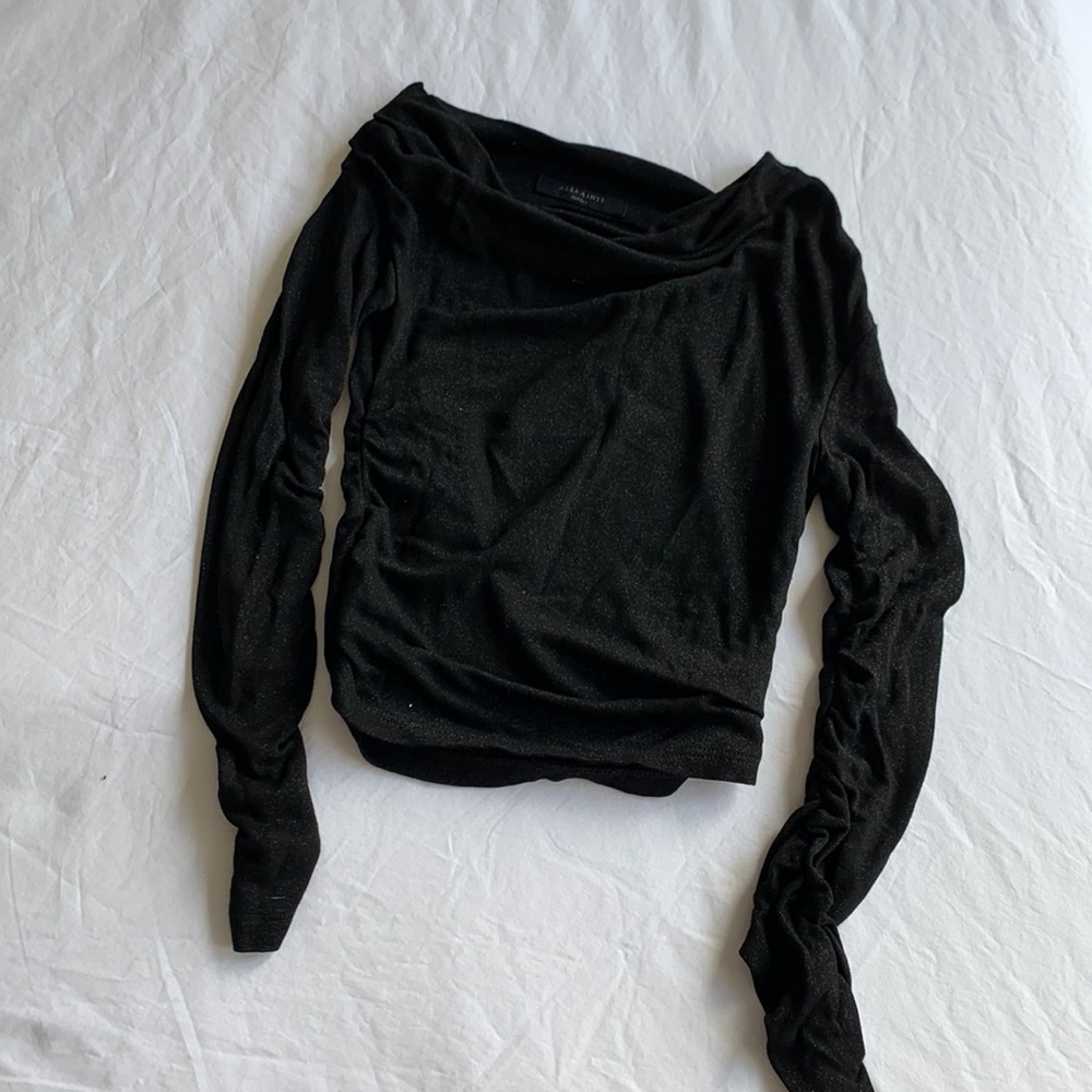Black all saint shirt